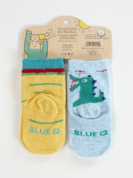 Blue Q Baby Socks | Your Face / Drop Me