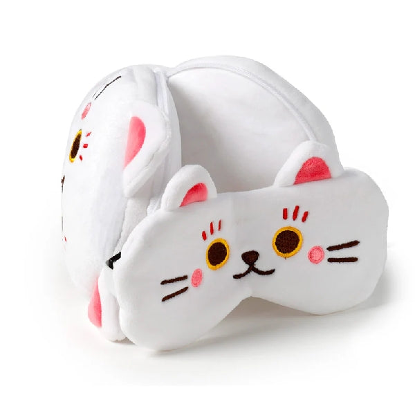 Relaxeazzz Kids & Adult Travel Pillow | Lucky Cat