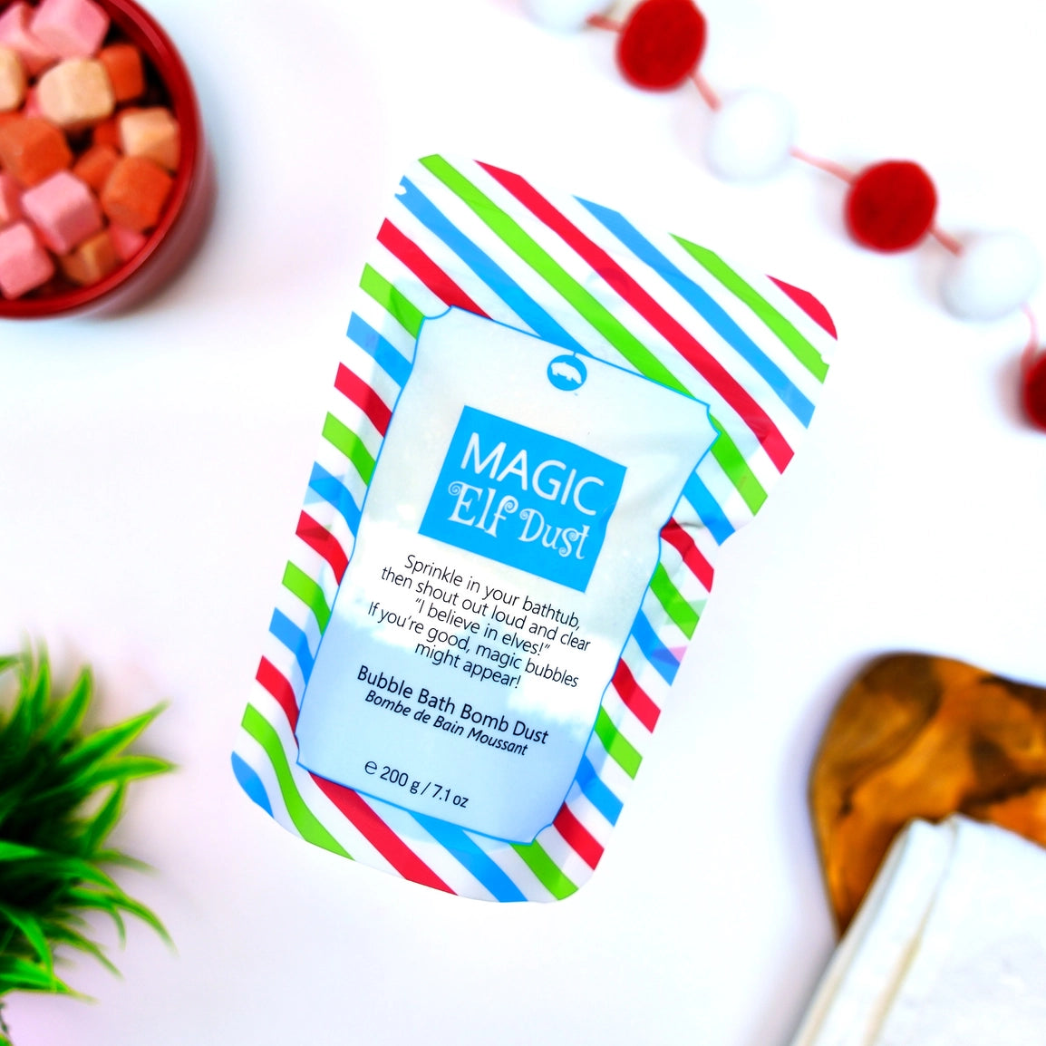 Happy Hippo Bath Co. | Magic Elf Dust Bubble Bomb Dust