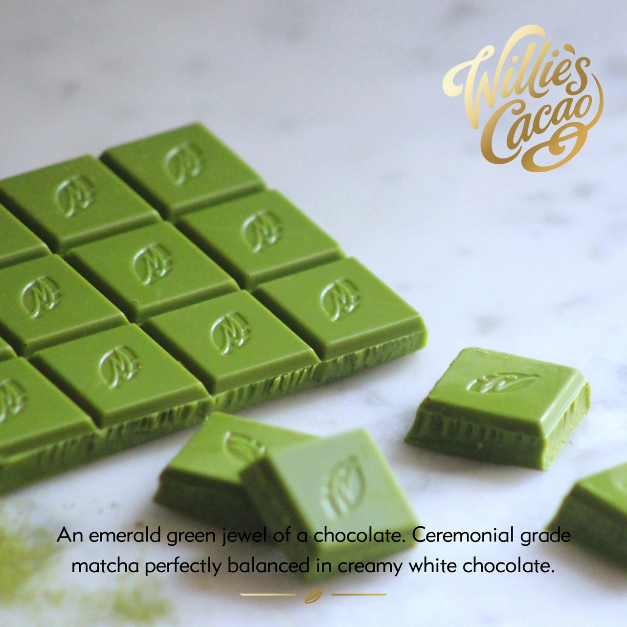 Willie's Cacao 50g Bar | Matcha