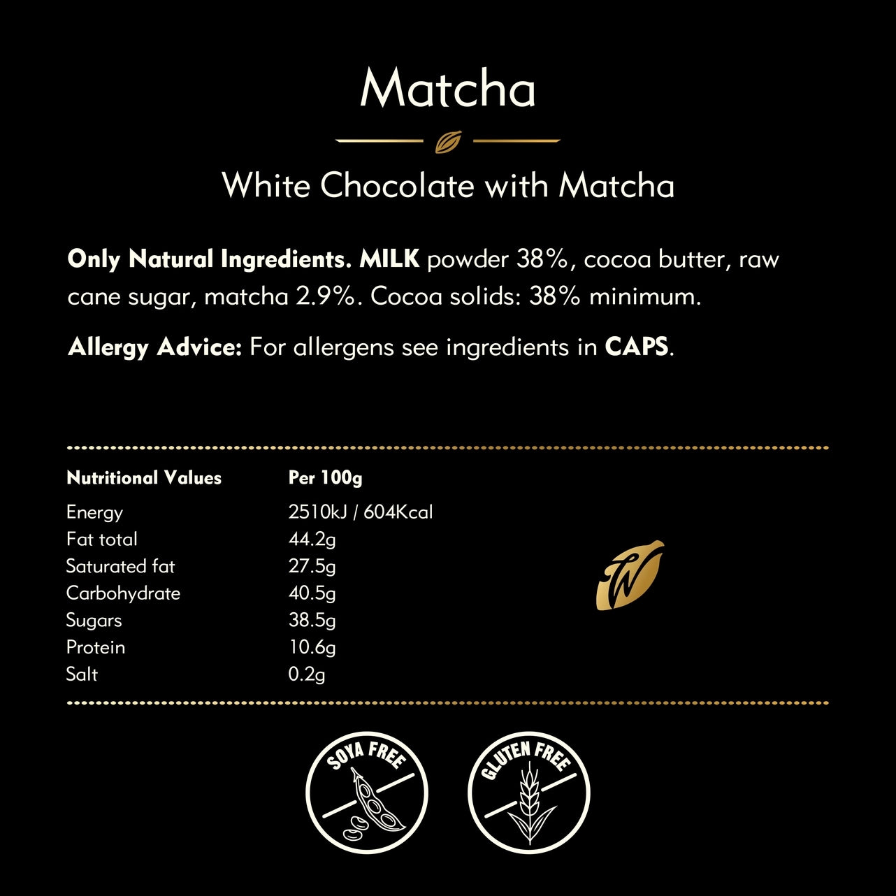 Willie's Cacao 50g Bar | Matcha