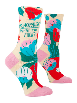 Blue Q Women's Crew Socks | Menopause