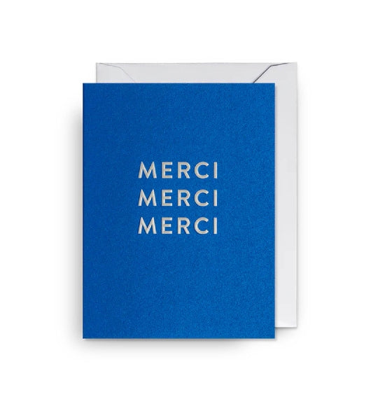 Merci French Thank You Card