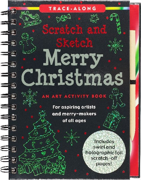 Scratch & Sketch Activity Book | Merry Christmas