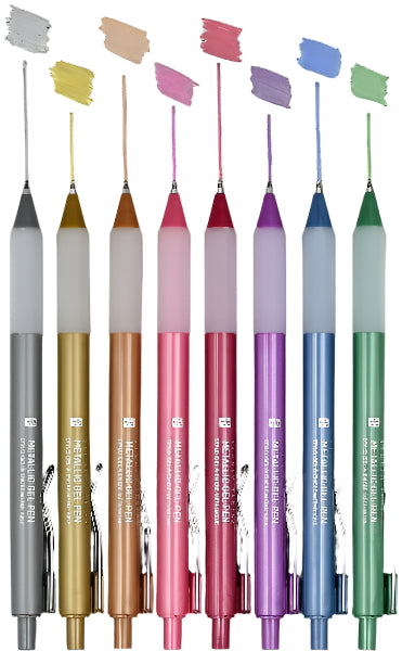 Metallic Gel Pen Set