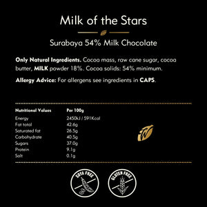 Willie's Cacao 50g Bar | Milk Of The Stars