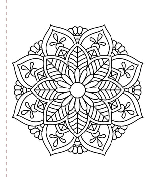 Mindfulness Large Print Colouring Book