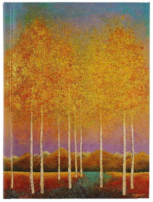 Moonlit Aspens Midsize Journal