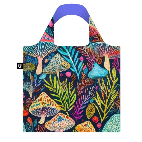 Mushroom Magic Foldable Tote Bag