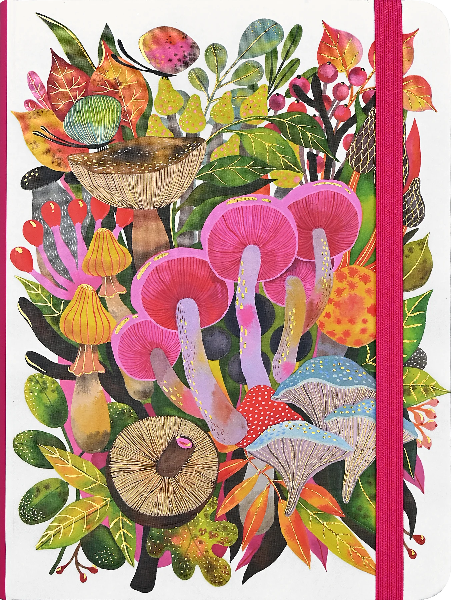 Mushroom Medley Midsize Journal