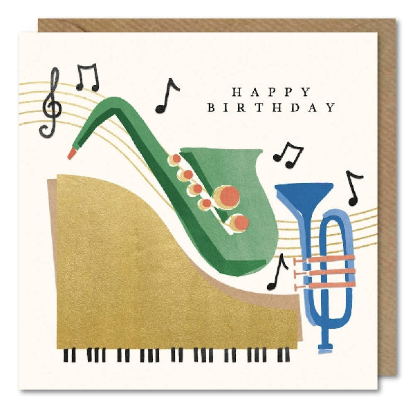 Music Birthday Card
