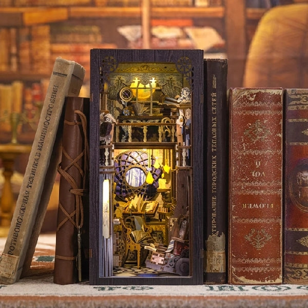 DIY Miniature Book Nook Kit | Nebula Common Room