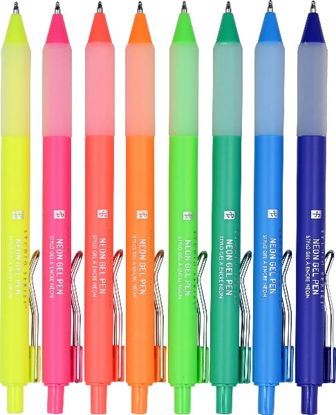 Neon Gel Pen Set
