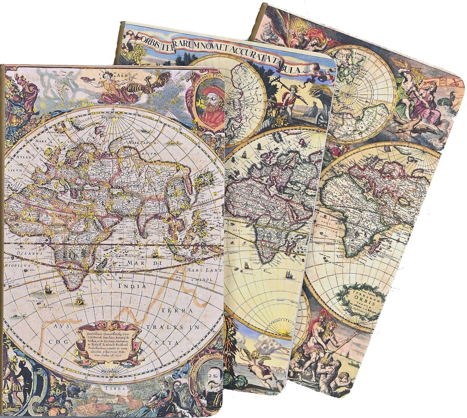 Old World Jotter Mini Notebook Set