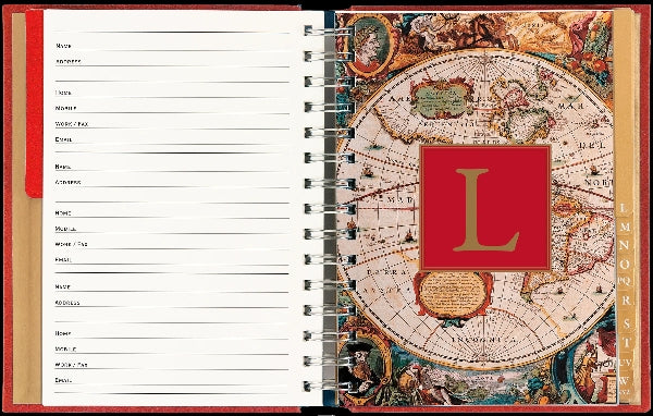 Old World Large Address Book