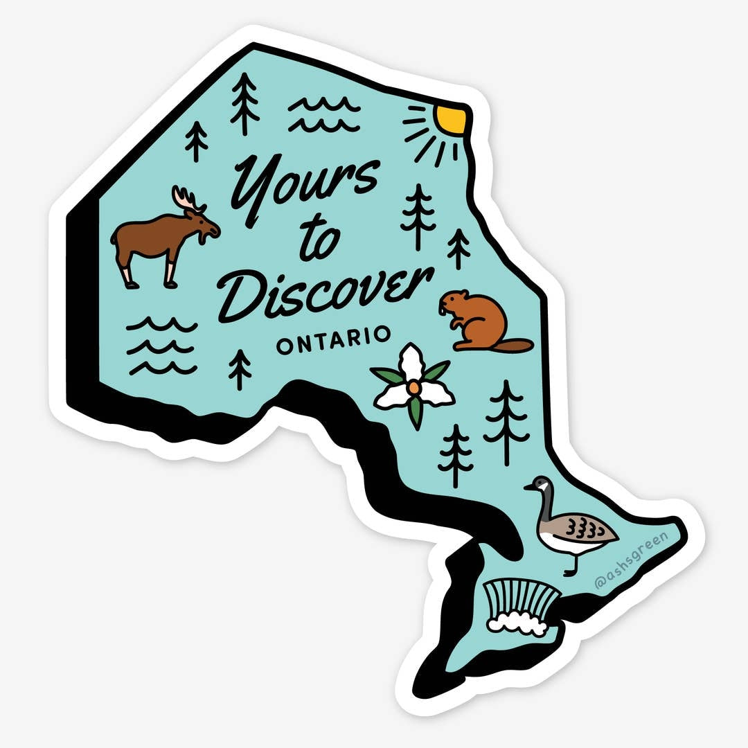 Ontario Vinyl Sticker