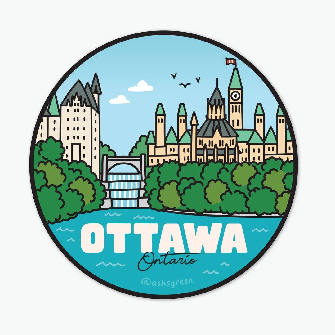 Ottawa Vinyl Sticker