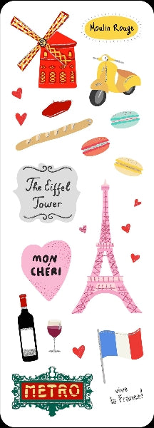 Paris Sticker Set