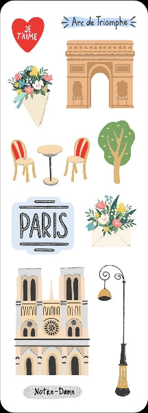 Paris Sticker Set