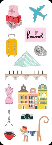 Paris Sticker Set