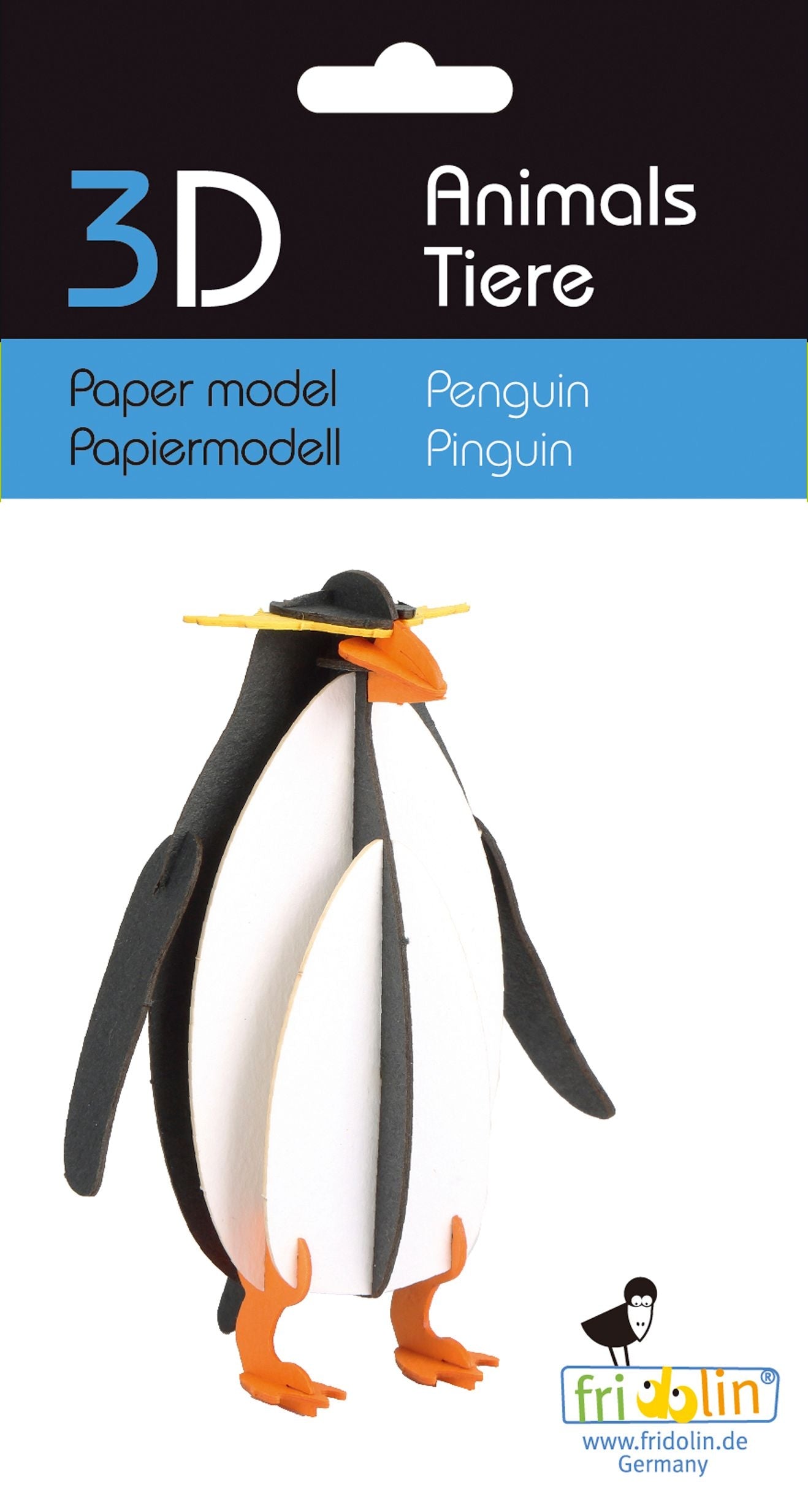 Penguin 3D Paper Model