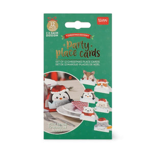 Holiday Party Place Cards Set