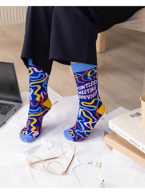 Pointless Meeting Survivor Women's Socks