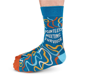 Pointless Meeting Survivor Men's Socks