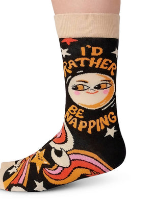 Rather Be Napping Women's Socks