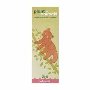 Red Panda Copper Houseplant Decoration