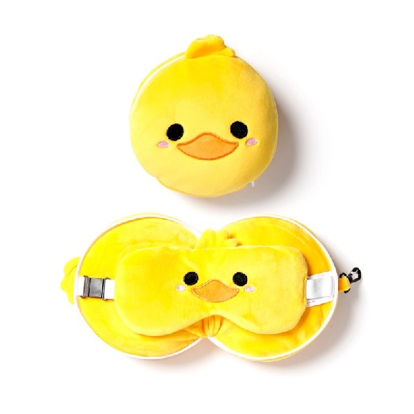 Relaxeazzz Kids & Adult Travel Pillow | Duck