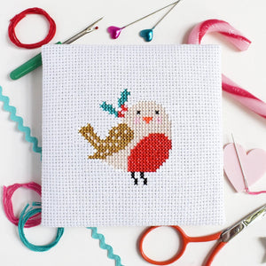 Robin Mini Cross Stitch Kit