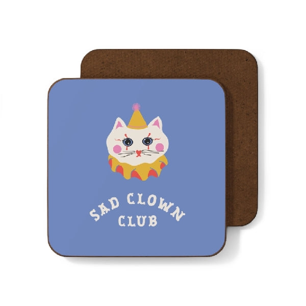 Sad Clown Club Coaster