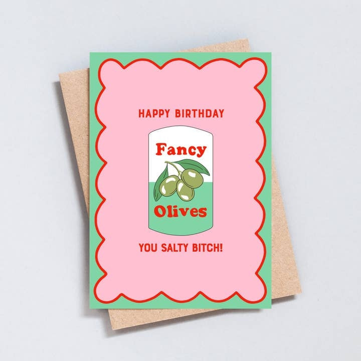 Salty Bitch Birthday Card