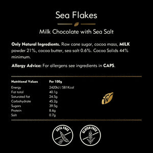 Willie's Cacao 26g Bar | Sea Flakes