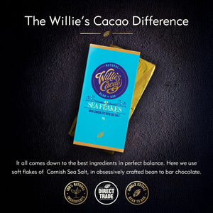 Willie's Cacao 26g Bar | Sea Flakes