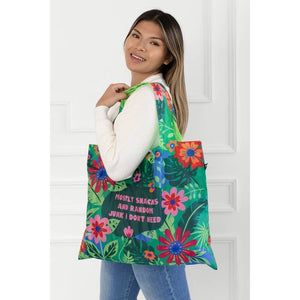 Secret Stash Foldable Tote Bag