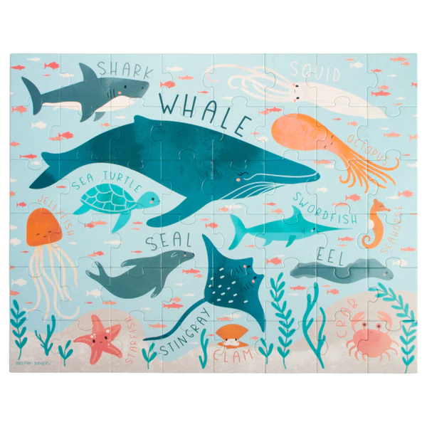 Stephen Joseph 48 Piece Puzzle | Sea Life