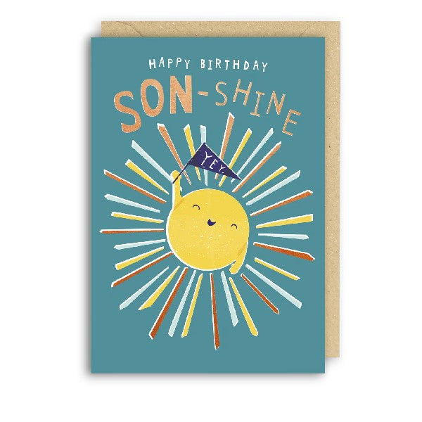 Happy Birthday Son-Shine Card