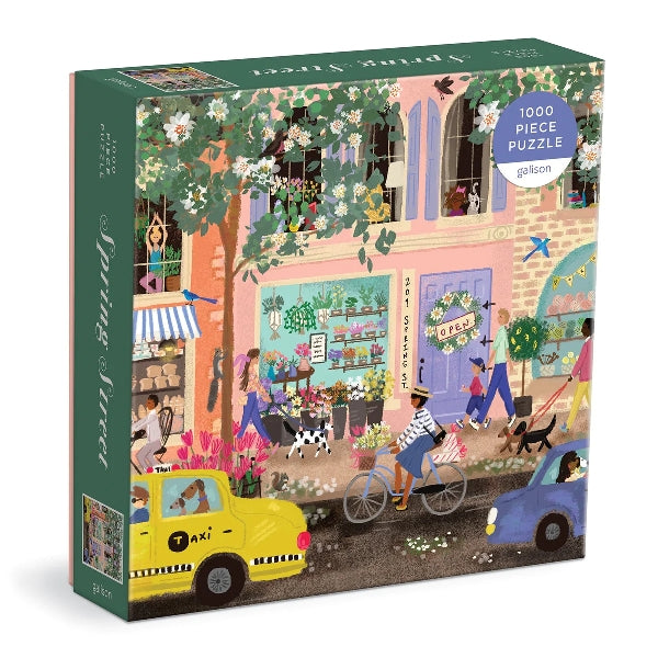 Galison 1000 Piece Puzzle | Spring Street
