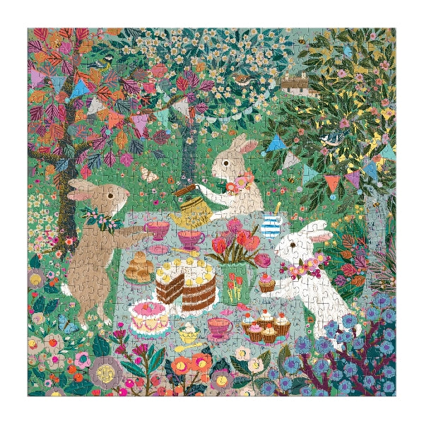 Galison 500 Piece Puzzle | Spring Tea Party