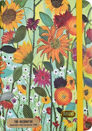 Peter Pauper 2026 16-month Agenda | Sunflower Dreams