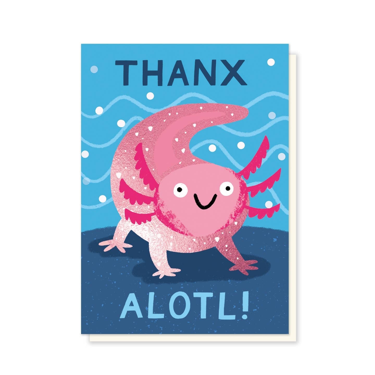 Thanks Alotl Thank You Card