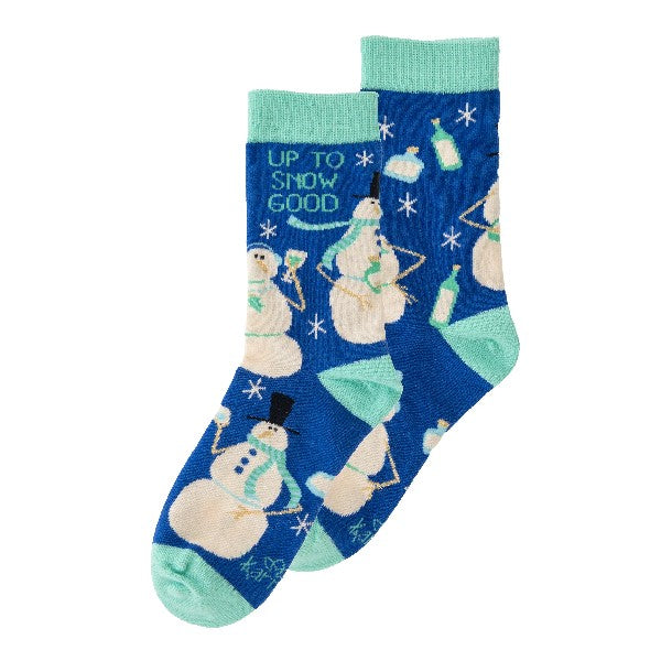 Snowman Holiday Socks