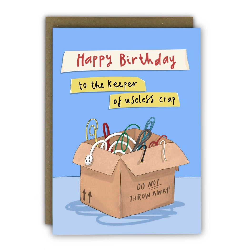 Useless Crap Birthday Card