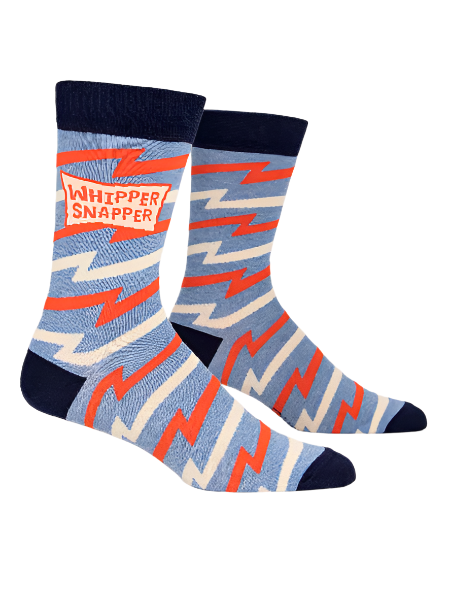 Blue Q Men's Crew Socks | Whippersnapper