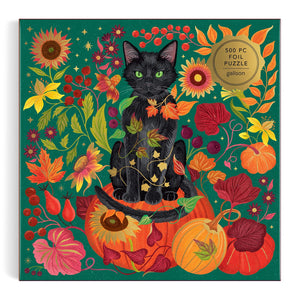 Galison 500 Piece Puzzle | Whiskers Of Autumn