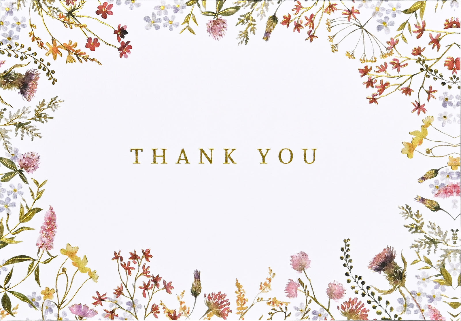 Wildflowers Thank You Notecards
