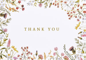Wildflowers Thank You Notecards