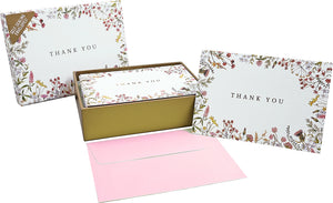 Wildflowers Thank You Notecards